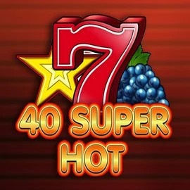 40 Super Hot slot logo by Amusnet Interactive at Tooniebet Casino