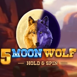 Official Slots logo: 5 Moon Wolf by Apparat Gaming at Tooniebet Casino