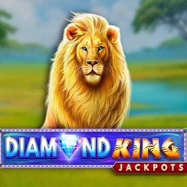 Diamond King Jackpots slot icon by SpinPlay Games, available at Tooniebet Casino