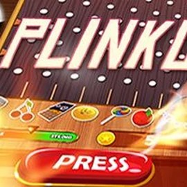 Plinko online game logo by BGAMING on tooniesbet.ca