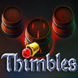 Thimbles by Evoplay, showcased at tooniesbet.ca – game logo