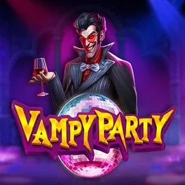 Vampy Party slot icon by Pragmatic Play, available at Tooniebet Casino